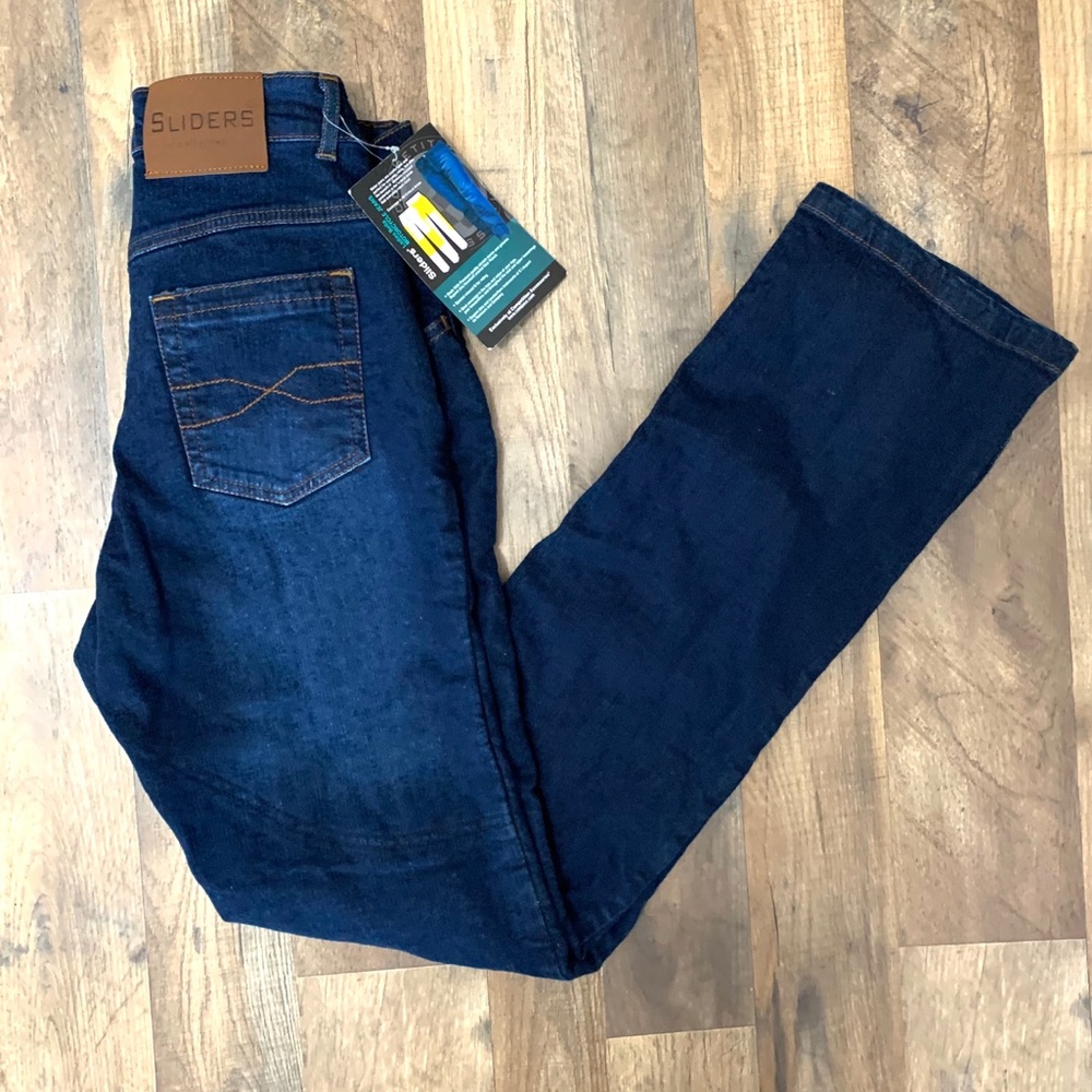 💫NWT Sliders motorcycle jeans women’s 4 long